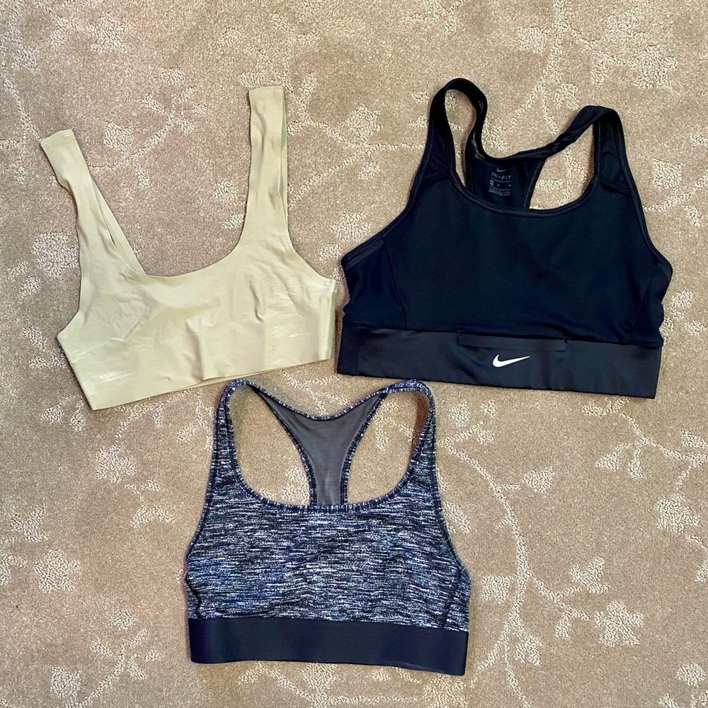 Lot of 3 Sports Bras